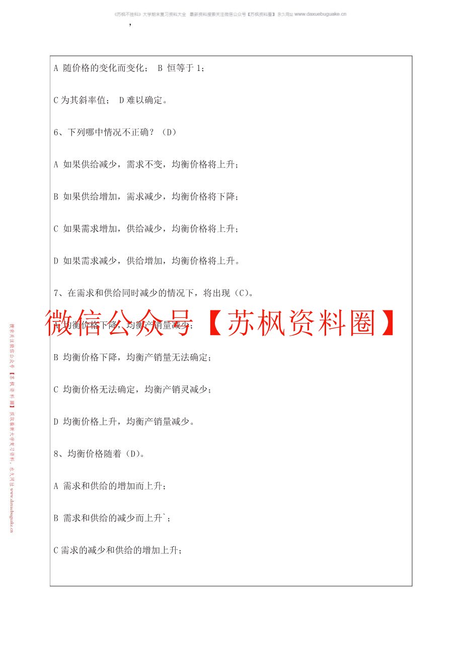 经济学基础